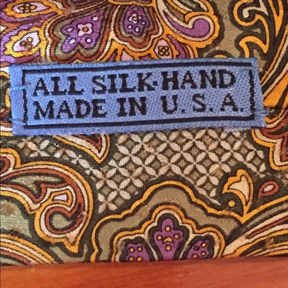 JZ Handmade Silk Tie Nordstrom’s - Picture 4 of 5